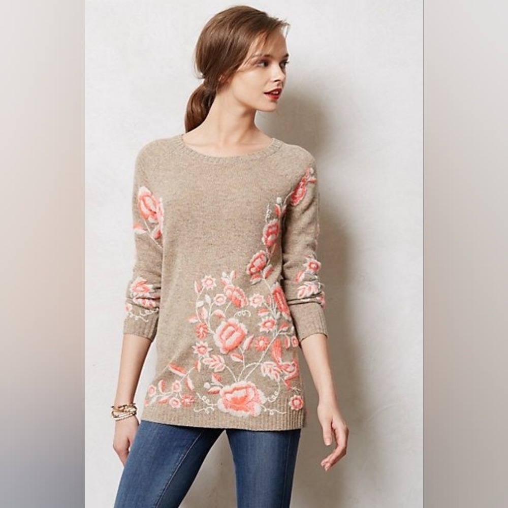 { Anthropologie } Ranunculus Tunic By Sleeping On Snow - Picture 2 of 7
